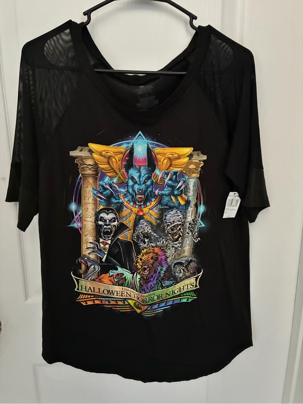 Halloween Horror Nights Graphic Short Sleeve Tee - Black